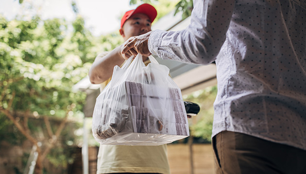 Food Delivery and Curbside Pickup.