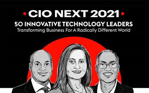 CIO Next 2021 logo 50 Innovative Technology Leaders