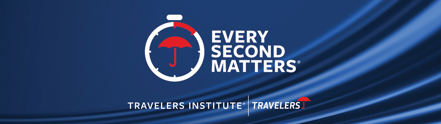 Every Second Matters logo | Travelers Institute | Travelers logo