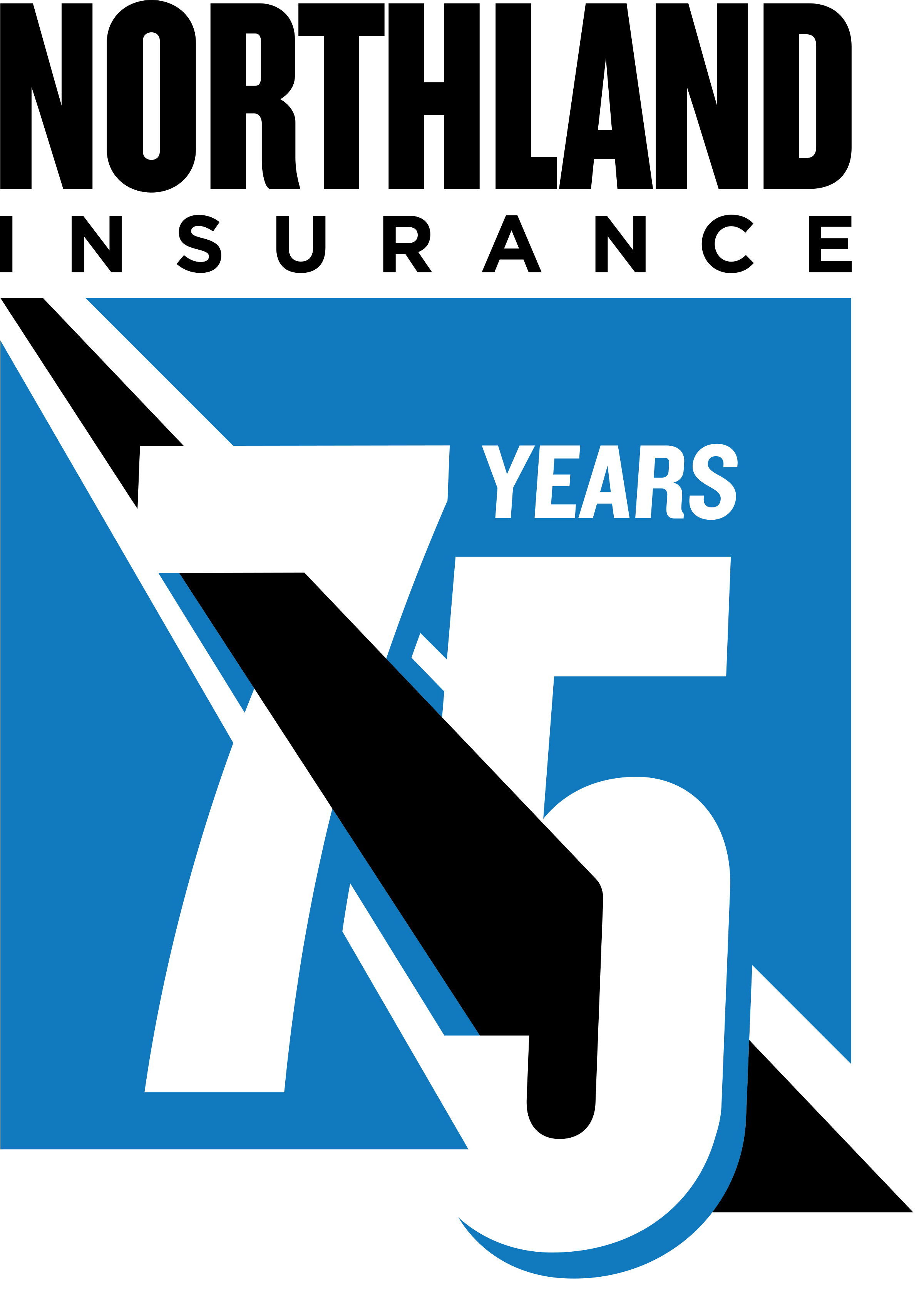 Northland 75th Anniversary Logo