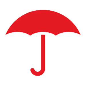 Travelers red umbrella logo.