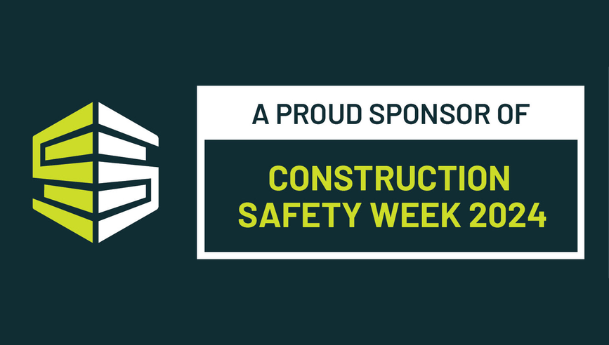 The logo for Construction Safety Week 2024.