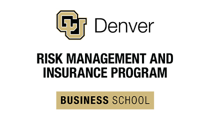 Colorado University Risk Management and Insurance Program Business School logo