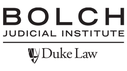 Bolch Judicial Institute - Duke Law logo