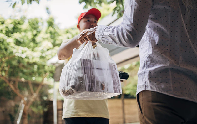 Food Delivery and Curbside Pickup.