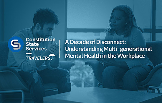 Full replay of the webinar for A Decade of Disconnect: Understanding Multi-generational Mental Health in the Workplace