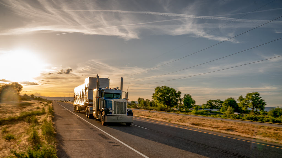 Hauling oil and gas.