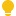 Illustration of yellow light bulb with glow.