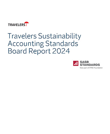 SASB report 2024 cover image