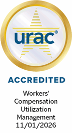 The URAC logo. 