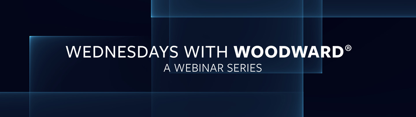 Wednesdays With Woodward webinar series logo