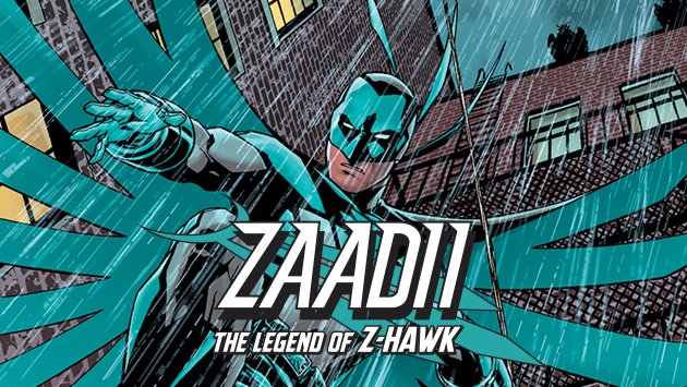 Zaadii comic character.